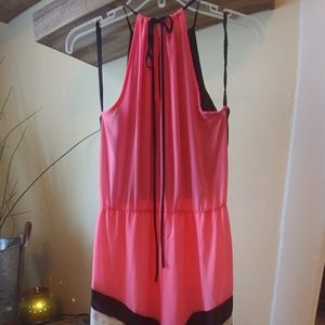 royal t Dresses - Bright Pink amd Black Dress royal t Dresses - Bright Pink amd Black Dress